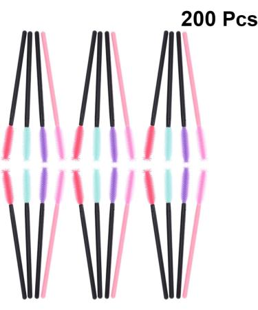 200 pcs Professional Gel Wands Silica Disposable Applicator Silicone Tool Eyelash Makeup - Buy Online on GoSupps.com