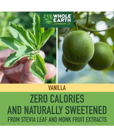 Whole Earth Sweetener Co. Vanilla Stevia & Monk Fruit Liquid Sweetener - 1.62 Fl Oz Squeeze Bottle (Pack of 12) - Buy Online on GoSupps.com