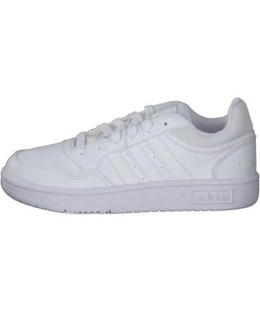 Buy Adidas Unisex Kinder Hoops Sneakers - White - Size 40 EU | Best International Shipping - Buy Online on GoSupps.com