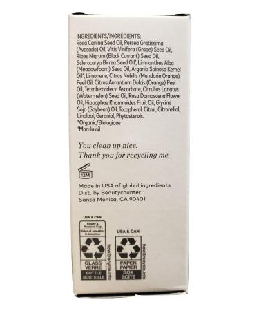 BeautyCounter Counter+ Brightening Facial Oil 20ml - New Packaging | Beauty Counter - Buy Online on GoSupps.com