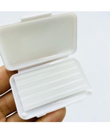 Orthodontic Wax for Braces - 20 Pieces Dental Wax to Relieve Irritation & Pain | White Braces Wax - Buy Online on GoSupps.com