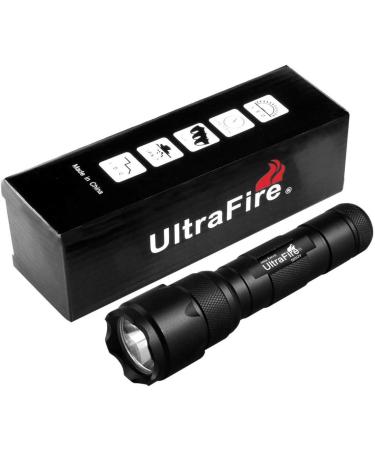 ULTRAFIRE UV LED Torch 395-405 nm Black Light Adjustable Focus Super Power Ultraviolet Flashlight Single Mode Mini UV Torch for Pet Urine Stain Curing UV Glue Leak Detector 502UV - Buy Online on GoSupps.com