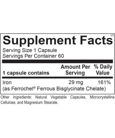 Reacted Iron 60ct - Premium Iron Supplement for Optimal Absorption - Buy Online on GoSupps.com