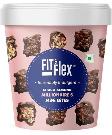 Fit & Flex choco almond millionaires Mini Bites 6x70g - sold by UKWT - Buy Online on GoSupps.com