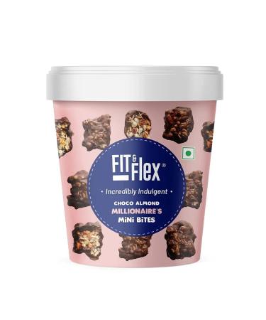 Fit & Flex choco almond millionaires Mini Bites 6x70g - sold by UKWT