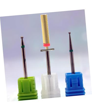 FOMIYES Drills Nail Drill Bits Nail Bits Acrylic Drill Bits Manicure Accessories Carbide Drill Bits for Nails Cuticle Nail Drill Bit Nails Drill Bits Tungsten Steel Set Cylindrical - Buy Online on GoSupps.com