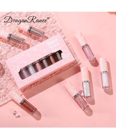 Buy Highly Pigmented Liquid Glitter Eyeshadow Set - Long Lasting Quick Drying Multi-Dimensional Sparkle for Mesmerizing Eyes | International Shipping Available - Buy Online on GoSupps.com