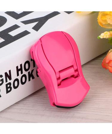Portable Eyelash Tongue - Travel Mini Eyelash Curler | Best Makeup Tool for Natural Curling (Red Rose) - Buy Online on GoSupps.com