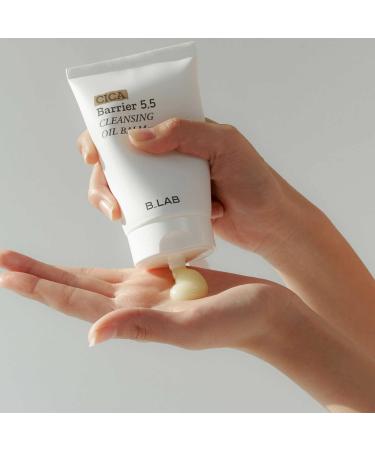 B_LAB CICA Barrier 5.5 Cleansing Oil Balm 100ml - Gentle Makeup Remover & Skin Barrier Repair - Buy Online on GoSupps.com