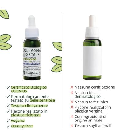 La Saponaria Collageno Vegetal 30Ml - Buy Online on GoSupps.com