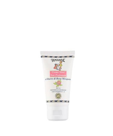 LAmande Hand Cream Mosqueta Rose Butter - Nourishing 75 ml | Hydrating & Soothing Skincare for Soft Hands - International Shipping Available - Buy Online on GoSupps.com