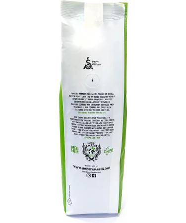 Sons of Amazon 500g Brazilian Speciality Organic Coffee - Whole Beans - Buy Online on GoSupps.com