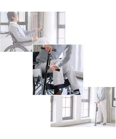 Foldable Crutches Aluminium Dexterous Old People Walking Aids with LED Light Double EVA Soft Grip 360 Adjustable Non Slip Walking Stick Interesting - Buy Online on GoSupps.com