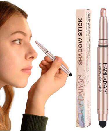 Eyeshadow Stick Pencil Waterproof Glitter Eyeshadow Pencil Highlighter Stick for Women Eye Brightener Highlighter Eyeliner Crayon Make up for Vacation Dating Shopping 03 - Buy Online on GoSupps.com