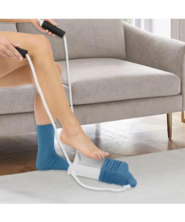 Buy Adjustable Sock Aids for Seniors & Pregnant Women | No Bending Soft Handle Tights Assistants - International Shipping Available - Buy Online on GoSupps.com