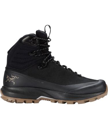 Arc'teryx Aerios AR Mid GTX Boot Women's | Comfortable Supportive Backpacking Boot 6.5 Black/Fallow