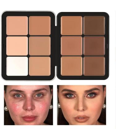 Carla Secret Concealer Palette 12 Colors Carla Secret Cream Blush Palette Carla Secret Makeup Palette (Concealer-1) - Buy Online on GoSupps.com
