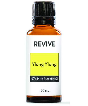 Ylang Ylang Essential Oil 30mL by REVIVEEO - 100% Pure Therapeutic Grade for Diffuser Humidifier Massage Aromatherapy Skin & Hair Care