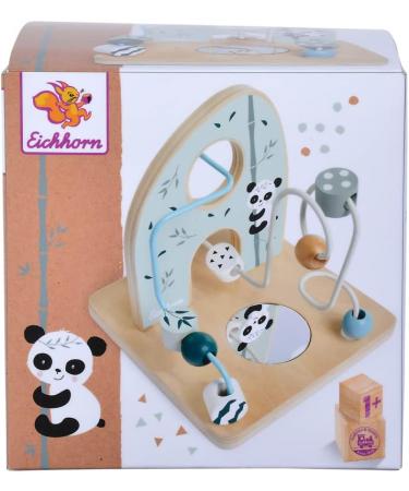 Eichhorn Motor Loop Toy - Enhance Motor Skills for Toddlers Birch Wood 14x14x14 cm Age 1+ International Shipping Available - Buy Online on GoSupps.com