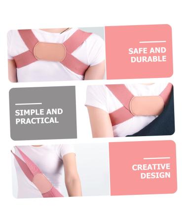 ULTECHNOVO Upper Back Correction Belt - Posture Corrector & Back Support for Men & Kids - Anti Hunchback - Pink 18x12x2CM - Buy Online on GoSupps.com