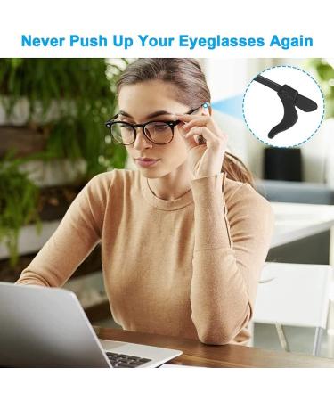Oikabio 12 Pairs Non-Slip Eyeglass Grips | Silicone Eyeglass Retainers & Holders for All Eyeglasses - International Shipping Available - Buy Online on GoSupps.com