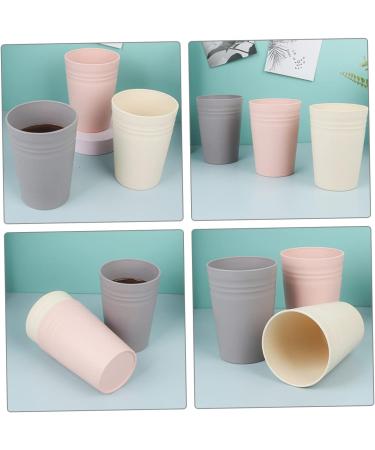 STOBAZA 6 Pcs Straw Bathroom Cups & Toothbrush Organizer Reusable Gargle Cups & Travel Mugs for Kids Eco-Friendly Toothbrush Holders - Buy Online on GoSupps.com