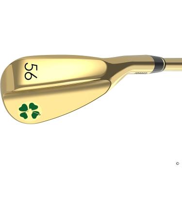 Lucky Gold 56 Sand Wedge - 12 Bounce | Regular Flex Steel Shaft | Forged Soft Carbon Steel | Right Handed - Buy Online on GoSupps.com