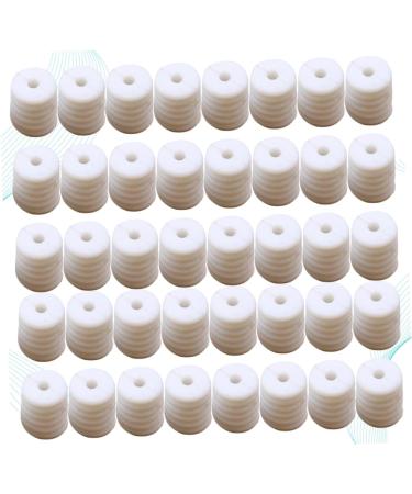 Magiclulu 600 STK Anti-Slip Hooks for Masks | Adjustable Silicone Ear Protectors & Necklaces | Cord Stopper & Buckle Set - White - Buy Online on GoSupps.com