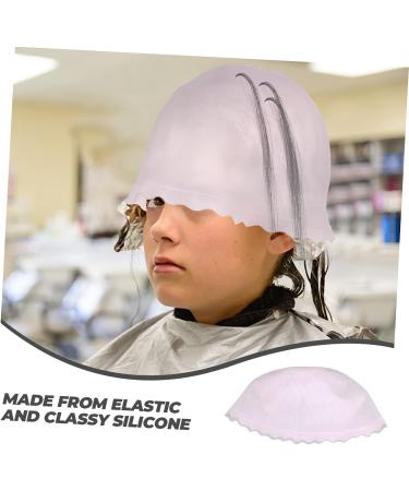 IWOWHERO Silicone Highlighter Cap Hair Highlighting Hat Highlighting Cap Hair Dyeing Hat for Salon Hair Dyeing Coloring Hat Hair Highlight Hat Hair Dye Kit Dyeing Color Tool - Buy Online on GoSupps.com