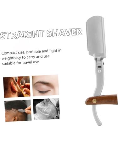 Beaupretty Ergonomic Khimar Hijab Razor - Mustache Cutter with Wood Grain Handle | Precision Scissors for Men - Buy Online on GoSupps.com