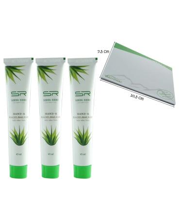 Sabrina Rudnik Hand and Nail Balm 45ml | Aloe Vera Notepad Set | International Shipping - Buy Online on GoSupps.com