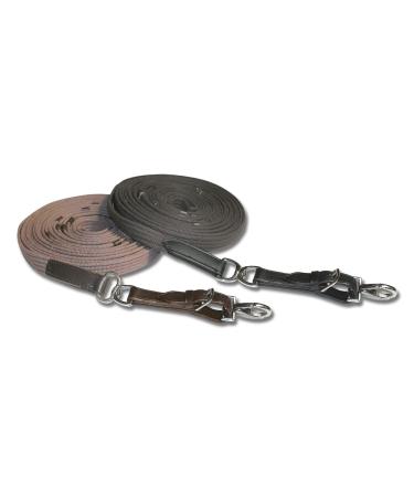 Star Waldhausen lunge line webbing black length 7.7 m