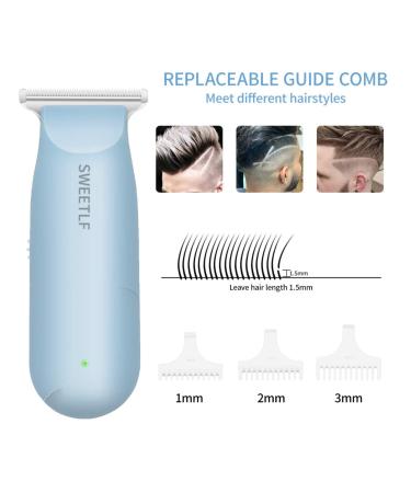 SweetLF Silent Cordless Hair Trimmer Kit - Portable & USB Rechargeable - Buy Online on GoSupps.com