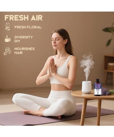 Lavender Essential Oil Value Set 16oz & 4oz Pure Natural Scent for Diffusers Aromatherapy Candle & Soap Making Relaxing Home & Gift Essential Oil for Bath Massage Skincare - Buy Online on GoSupps.com