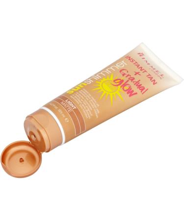 Rimmel London Sun Shimmer Light Matte Waterproof Instant Tan Gradual Glow Tube 125 ml - Buy Online on GoSupps.com