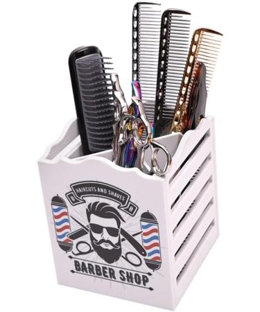 Mikinona Scissors Storage Box Barbershop Comb Rack Hairdressing Tool Organizer Shear Organizer Desktop Scissors Holder Hairdressing Scissor Holder Hairstyling Tool Organizer Shear Holder - Buy Online on GoSupps.com