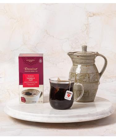 Teeccino Vanilla Nut Herbal Tea - Caffeine Free, 25 Bags (5.3 oz) - Roasted Tea - Buy Online on GoSupps.com