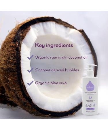 Organic Kokoso Baby Wash and Shampoo - Gentle & Fragrance-Free for Sensitive Skin - Buy Online on GoSupps.com