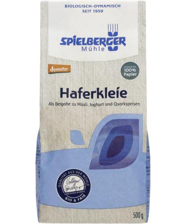 Spielberger AG Spielberger organic haverzemelen demeter 2 x 500 g 500 g pack of 2