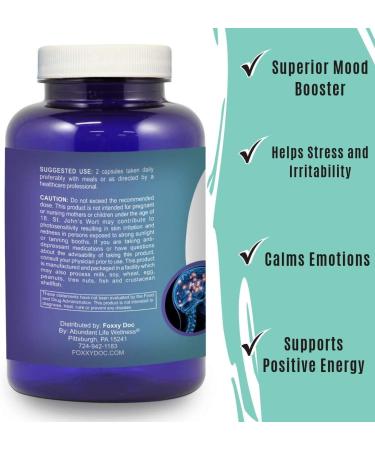 Premium St. John's Wort Supplement - Natural Mood Support | [Brand Name] - Buy Online on GoSupps.com