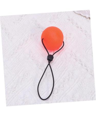 Handmade Collbath Strong Ball Handle - 5.3cm Finger Grip Exercise Ball for Hand & Wrist Strengthening - Anti-Drop Fitness Tool in Orange - Buy Online on GoSupps.com
