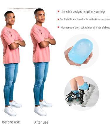 Height Max Socks - Increase Height with 2.5cm Insoles for Men & Women | Pink Height Increase Socks - Buy Online on GoSupps.com