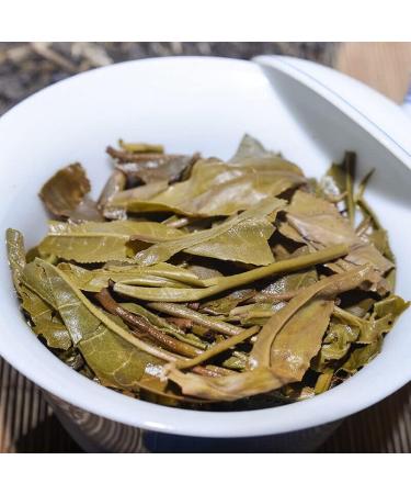 HELLOYOUNG 357g de galette de th Pu'er bio chinois du Yunnan Techniques traditionnelles sans additifs aliment vert arri re-go t sucr Th pu-erh Pu'er Tea - Buy Online on GoSupps.com
