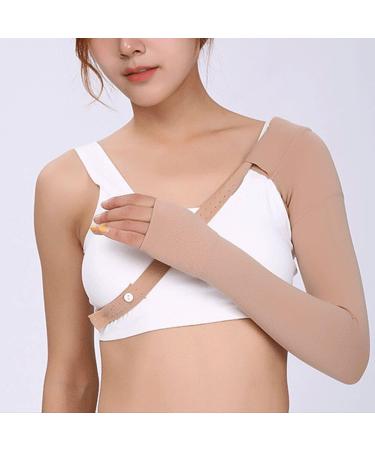 vepoty Postmastectomy sleeve antiswelling high elasticity arm support to prevent arm lymphedema left hand Left - Buy Online on GoSupps.com