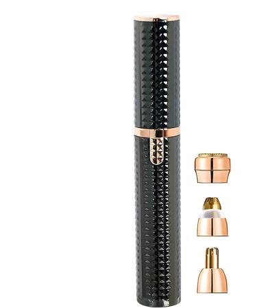 Facial hair removal Hair removal device Eyebrow Shavers Safe Efficient Electric Trimmers Epilators for Hair Removal Eyebrow Trimmer for Women Makeup Nose and Eyebrow Facial Black - Buy Online on GoSupps.com