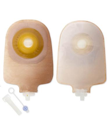 Premier Urostomy Pouch Drainable 1" Stoma 9"L 1pc System Ultra Clear 8484 5 Ct