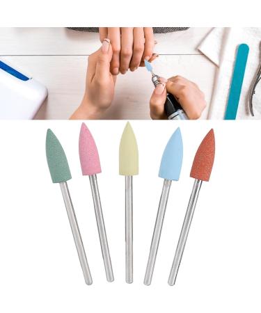 No Dust Pollution Nail Drill Bits Silicone Rubber Drill Bit Pedicure Bit Easy to Grind for Home Beauty Salon (152) - Buy Online on GoSupps.com