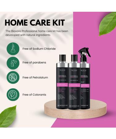 HAIRCARE Repair Shampoo & Conditioner Set for All Hair Types - Shine & Soft Silky-Smooth Hair | Enriched with Amino Acids & Acai Frulix - 10.6 oz - Buy Online on GoSupps.com