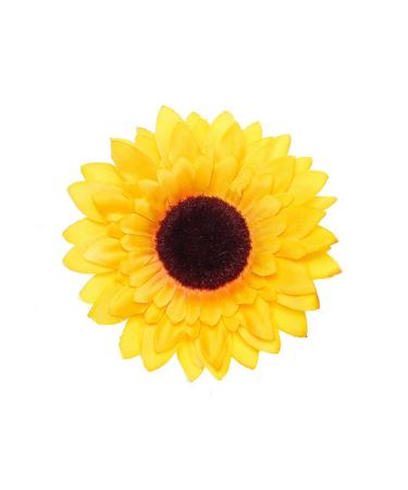 BOYS Sunflower Hair Clips Hair Clip Women Headdress Hair Styling Accessories Yellow