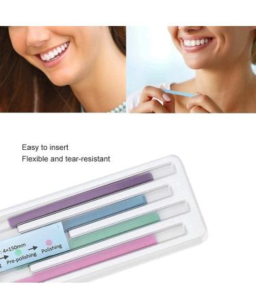 Tooth Sandpaper Kit - 60 Dental Sanding Strips for Polishing & Deep Cleaning | Oral Hygiene Care Tools - Buy Online on GoSupps.com